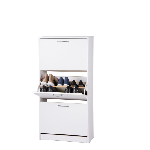 IDEA Шкаф для обуви LINZ 3 белый