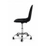 Стул компьютерный BIO- "Марсель" велюр черный/ хром 