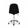 Стул компьютерный BIO- "Марсель" велюр черный/ хром 