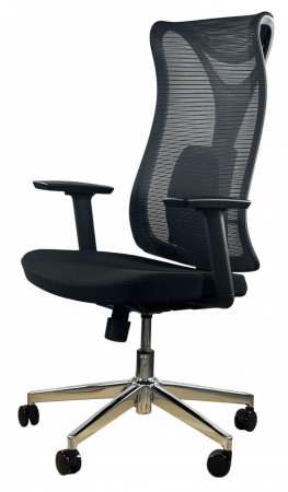 Кресло офисное- компьютерное эргономичное Perfect Home HQOC-17 премиум,черный