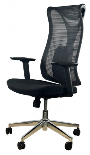 Кресло офисное- компьютерное эргономичное Perfect Home HQOC-17 премиум,черный