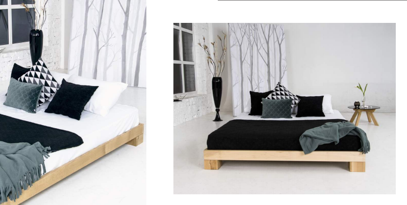 Кровать односпальная WDM- Cube 90х200 см 