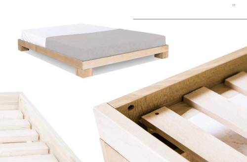 Кровать односпальная WDM- Cube 90х200 см 