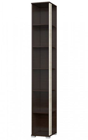 Прихожая(модульная) EVR- Бриз-4 венге темный + дуб молочный