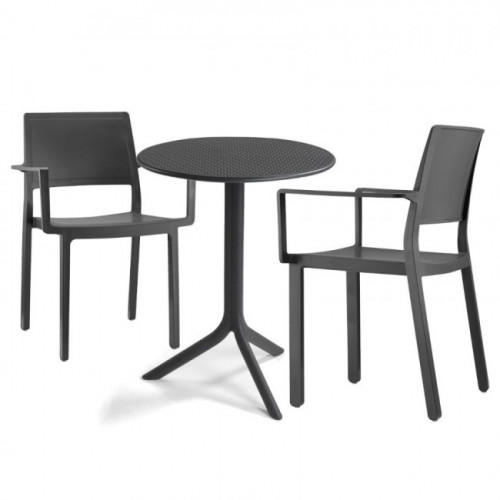 Комплект для балкона VLL- SCAB Kate 2340/Step D60 (антрацит)