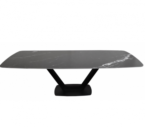 Стол керамический CON- FORCE MACEDONIAN BLACK (160-240 см)