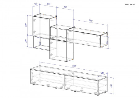 Гостиная ViA- ВТ-8