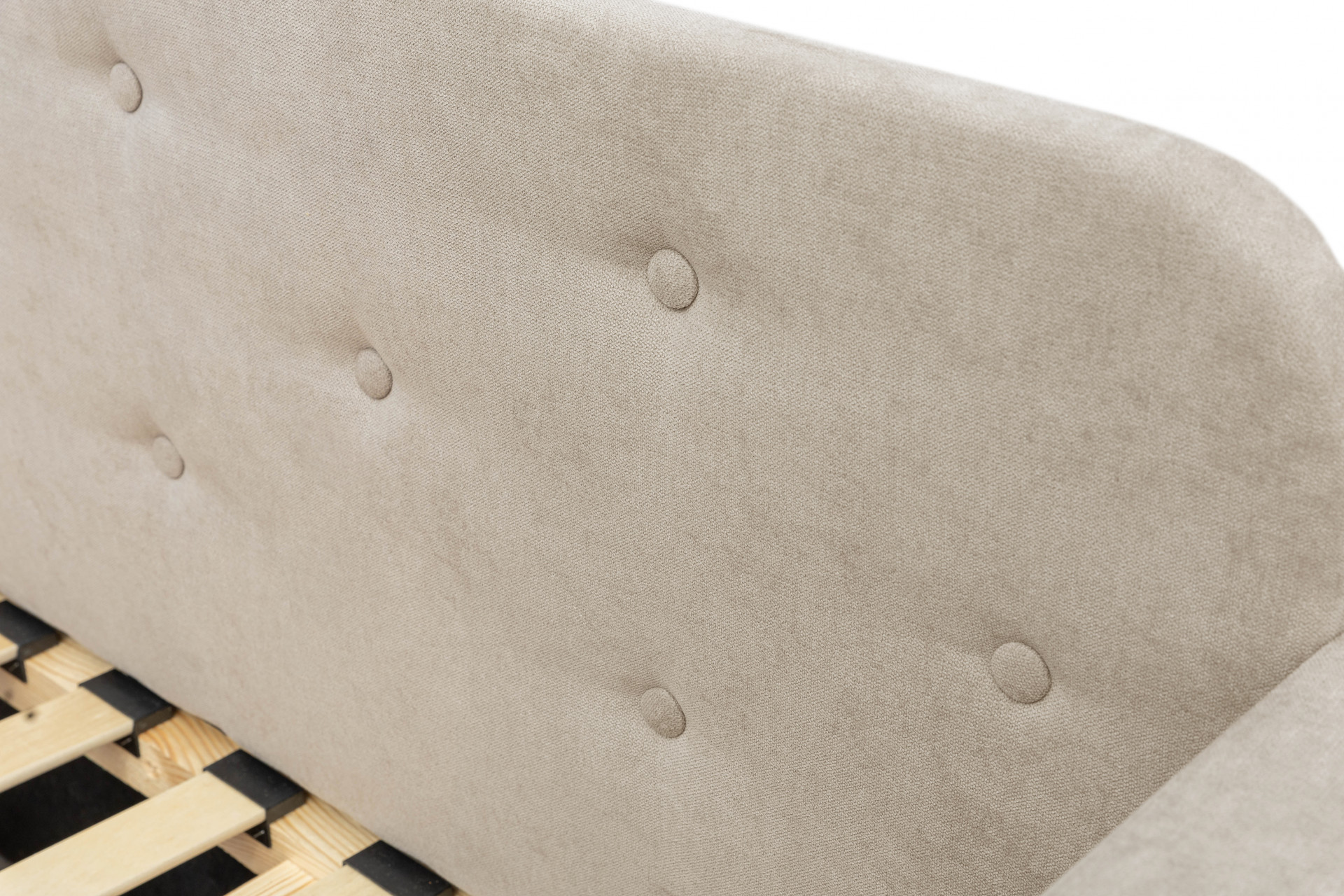 Кровать с двумя ящиками 80х200 см BIO- Софт Малибу (бежевый)