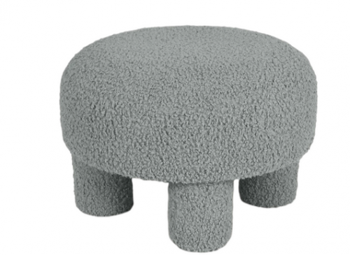 Пуф Mil- Saga 50х50х42 см Серый (2029)