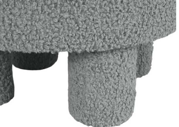 Пуф Mil- Saga 50х50х42 см Серый (2029)