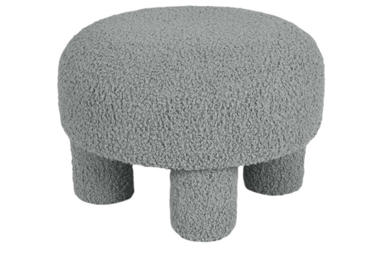 Пуф Mil- Saga 50х50х42 см Серый (2029)