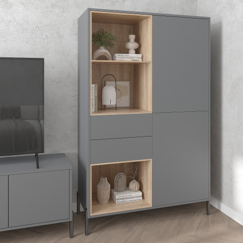 Шкаф-буфет 173х100х40 см KOD- ШК-1 Норди