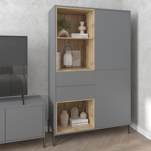 Шкаф-буфет 173х100х40 см KOD- ШК-1 Норди