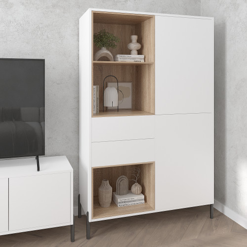 Шкаф-буфет 173х100х40 см KOD- ШК-1 Норди