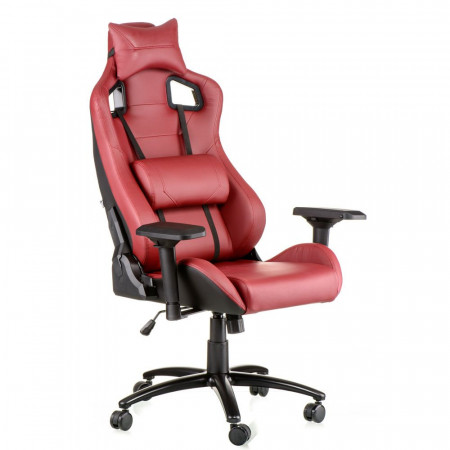 Кресло компьютерное TPRO-  Extreme Race Черный+темно-красный E2905