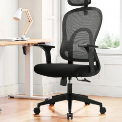 Крісло для оператора LUX- GO-SIT 645-1A BLACK / GREY ергономічне