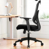Крісло для оператора LUX- GO-SIT 645-1A BLACK / GREY ергономічне