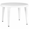 Стол обеденный TYA- Osaka Пластик, Слон.кость d=110