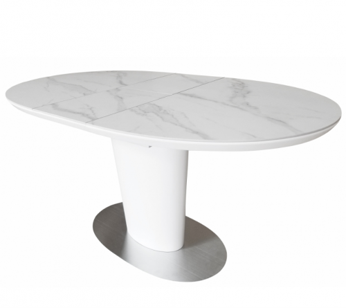 Стол керамический 120-150 см CON- OVAL (Овал) MATT STATURARIO