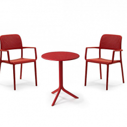 Комплект Nardi DEI- стол Step + 2 кресла Bora, Rosso