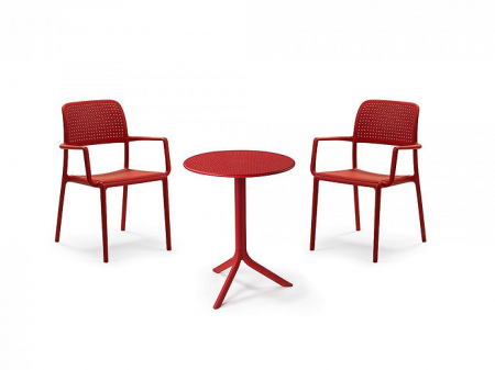 Комплект Nardi DEI- стол Step + 2 кресла Bora, Rosso