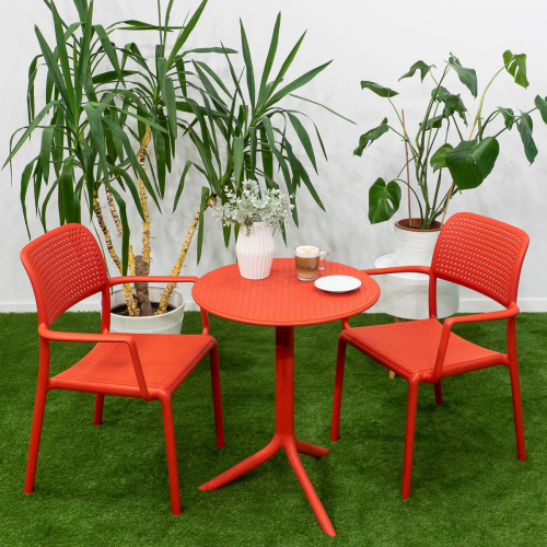Комплект Nardi DEI- стол Step + 2 кресла Bora, Rosso