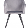 Кресло обеденное модерн MFF- Lynette серый