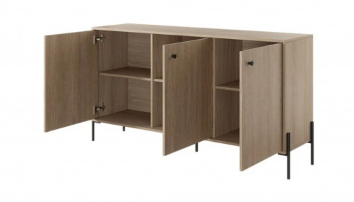 Комод Perfect Home Сканди / Scandi 3-дверный 3D/153 Дуб сканди/пихта сканди