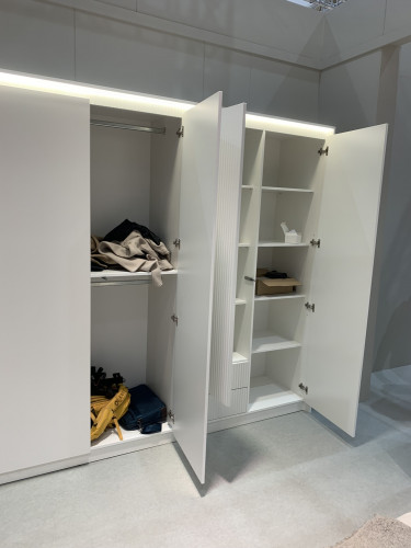 Шкаф для одежды Perfect Home Ланте / Lante 4-дверный 4D2S/213 Беж