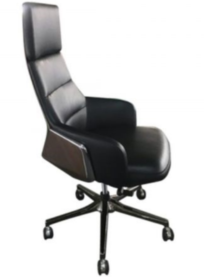Кресло офисное на роликах MFF- Dominant HB Black