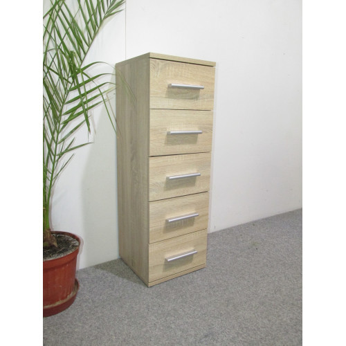 Комод 5 ящиков М-ЗОН Джеко 300 Сонома (MZN-031017)