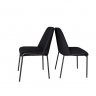 Стул обеденный модерн Evro- Liberty Light Black KC-203 