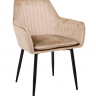 Кресло обеденное модерн MFF- Paula-C вельвет капучино