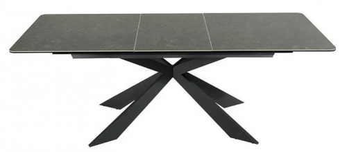 Стол обеденный модерн super premium ceramic Evro- Oregon T7065 Grey Gloss ceramic C20