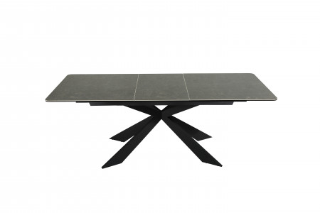 Стол обеденный модерн super premium ceramic Evro- Oregon T7065 Grey Gloss ceramic C20