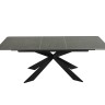 Стол обеденный модерн super premium ceramic Evro- Oregon T7065 Grey Gloss ceramic C20