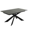 Стол обеденный модерн super premium ceramic Evro- Oregon T7065 Grey Gloss ceramic C20