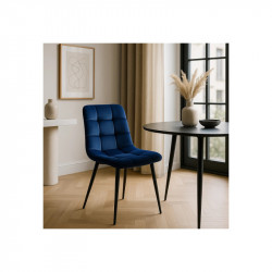 Стул кухонный Ont- Peru велюр Синий