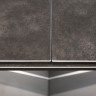Стол обеденный модерн NL- BALTIMORE керамика коричневый 160/210х90