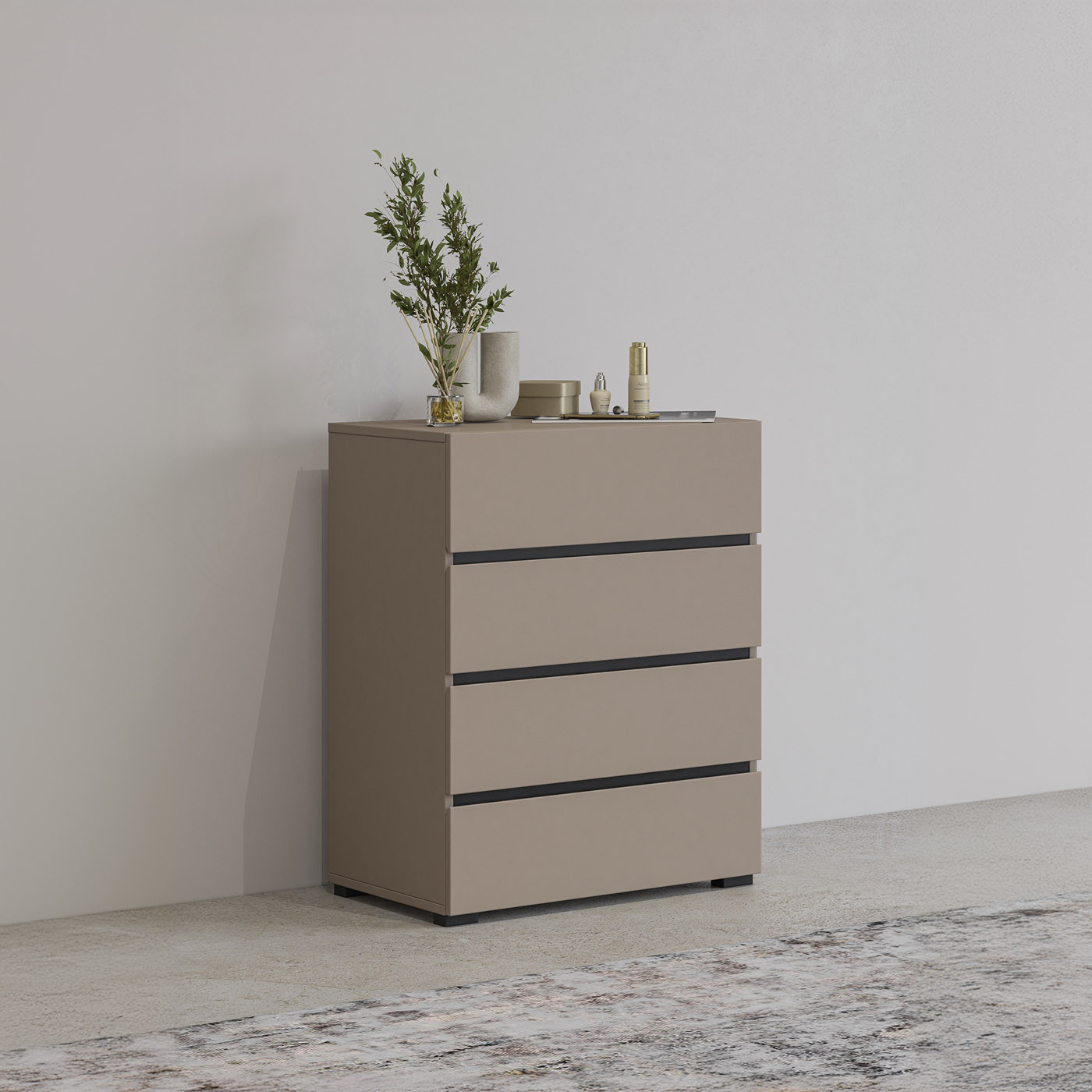 Комплект для прихожей Helvetia CROSS (конго-черный)