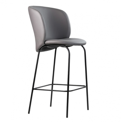 Стул барный LVK- Lilo черный/ эко кожа (Integra 19)