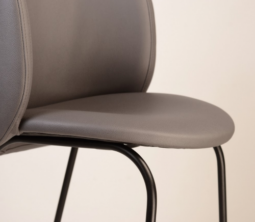 Стул барный LVK- Lilo черный/ эко кожа (Integra 19)