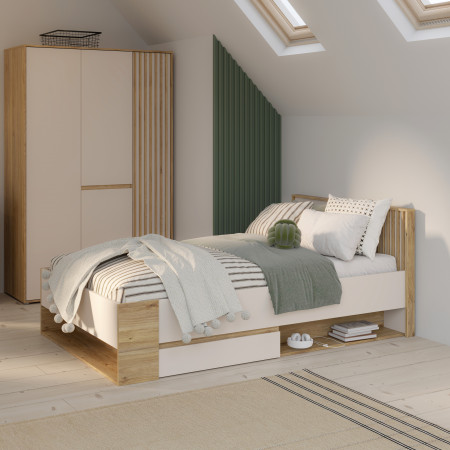 Комплект в детскую Forte ELISTON (дуб Маувелла/песочный)