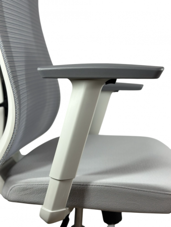 Кресло офисное- компьютерное эргономичное Perfect Home HQOC-17-G премиум,серый