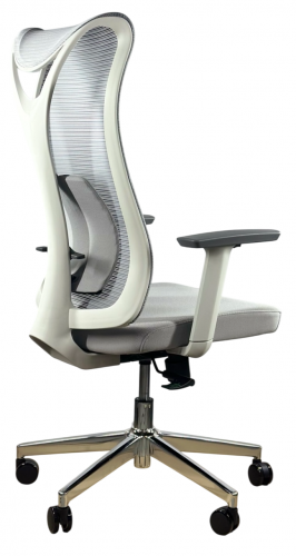 Кресло офисное- компьютерное эргономичное Perfect Home HQOC-17-G премиум,серый