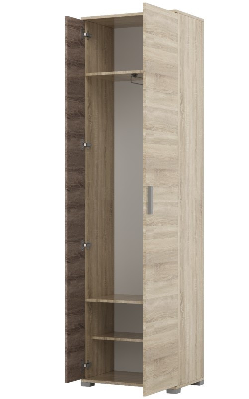 Прихожая(модульная) EVR- Бриз-4 дуб Сонома + трюфель