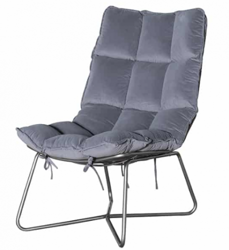 Кресло мягкое TOP- Party Летиз (серый)