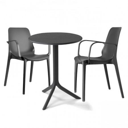 Комплект для балкона VLL- SCAB Ginevra/Step D60 (антрацит)