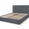 Кровать с подъемным механизмом 160х200 см BIO- Софт Мишель (серый)