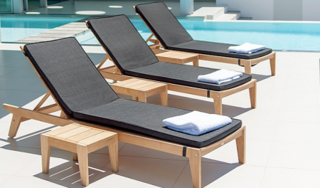 Шезлонг из дерева Alexander Rose TEA-  ROBLE ADJUSTABLE SUNBED 